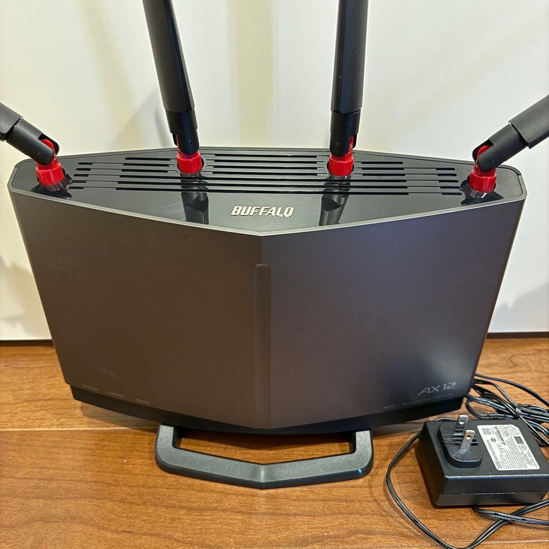 Buffalo WXR-6000AX12S Wi-Fi6 無線LANルーター - メルカリ
