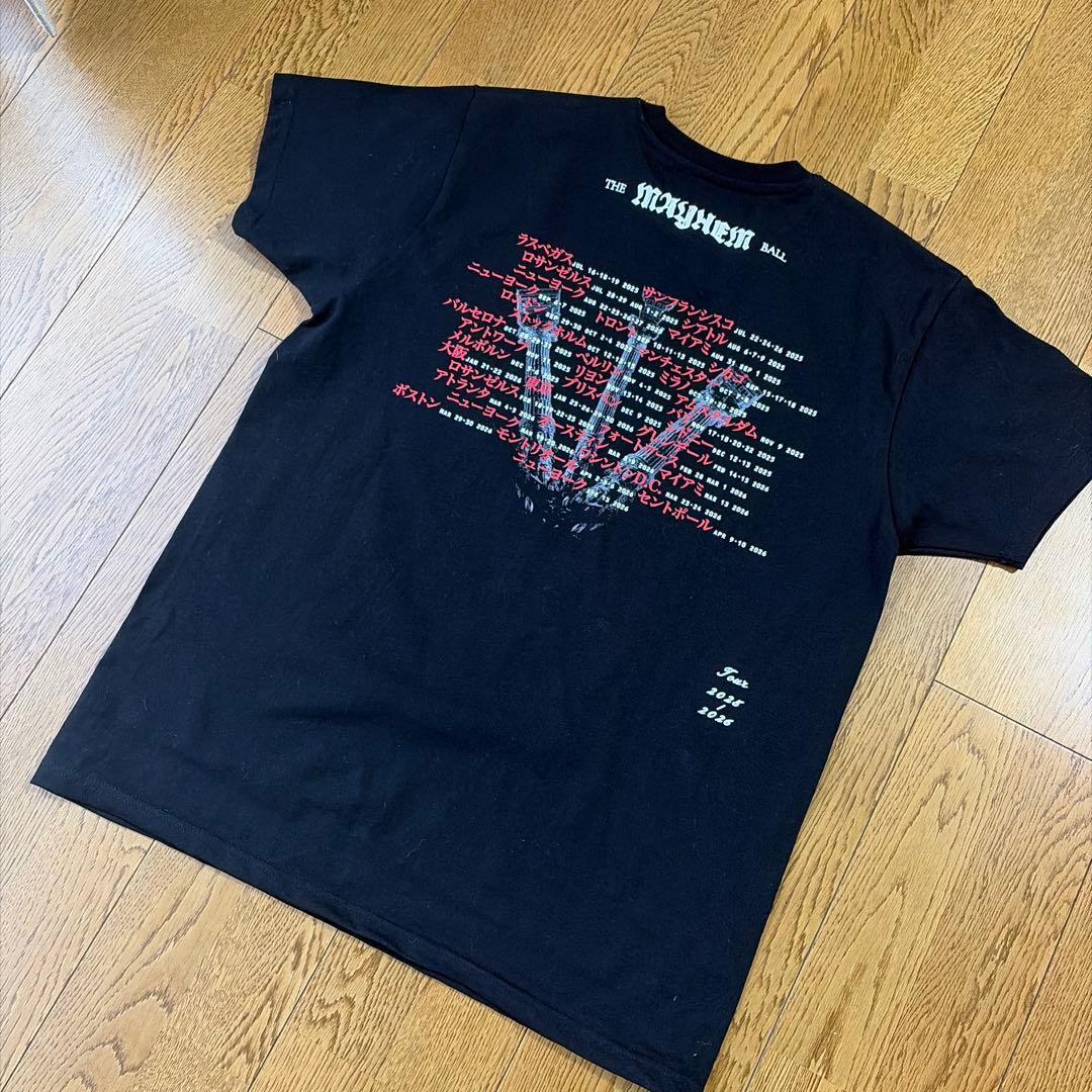 レディガガ 日本限定ツアーTシャツ Sサイズ