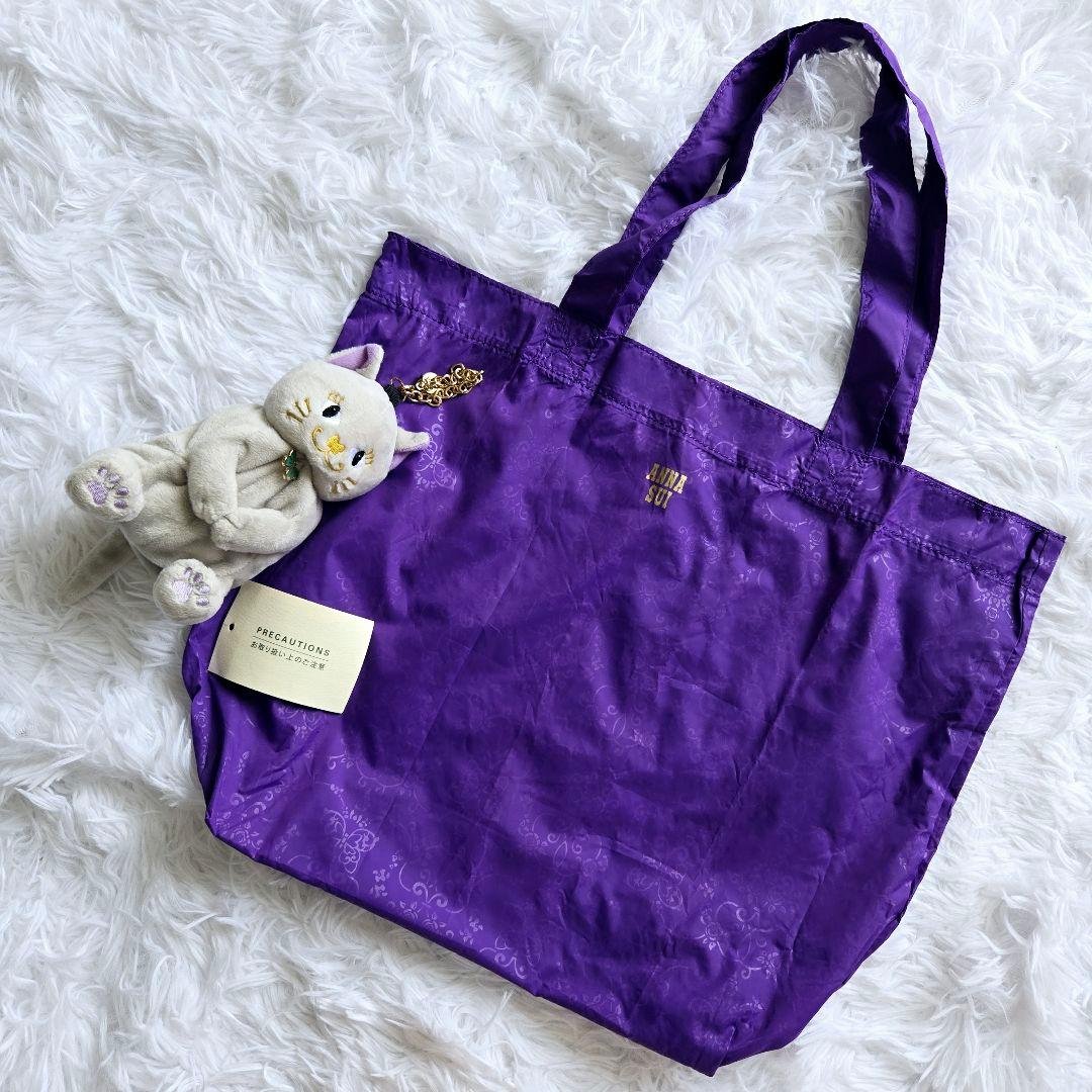 新品 ANNA SUI ぬいぐるみポーチ付きエコバッグ - メルカリ