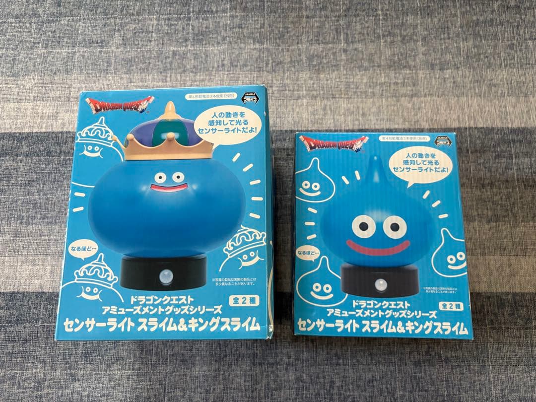 ドラゴンクエスト スライム＆キングスライム センサーライト - メルカリ
