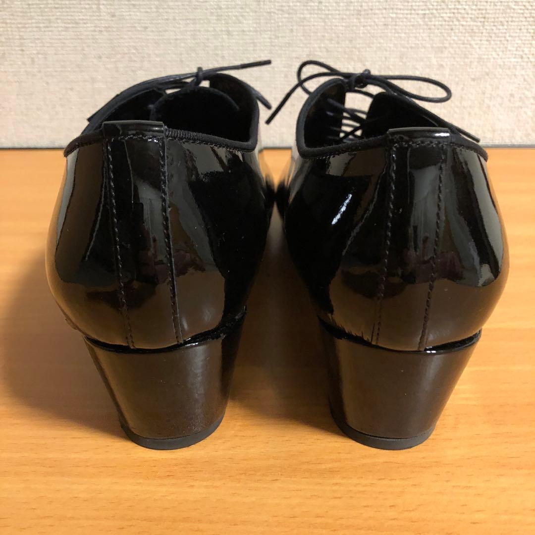 コムデギャルソンオムプリュス 21AW パテントヒールシューズ 26