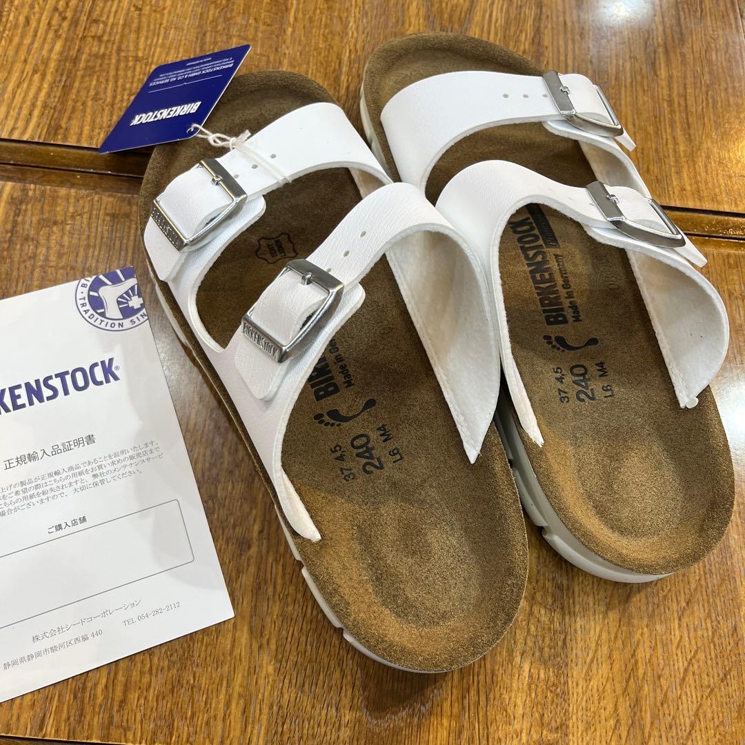 ビルケン.アリゾナの高級版モデル.BILBAO白37 新品定価¥13200 - メルカリ