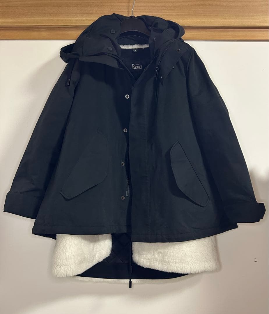 美品】ザ リラクス THE RERACS黒モッズコート 18AWベストM65 - メルカリ