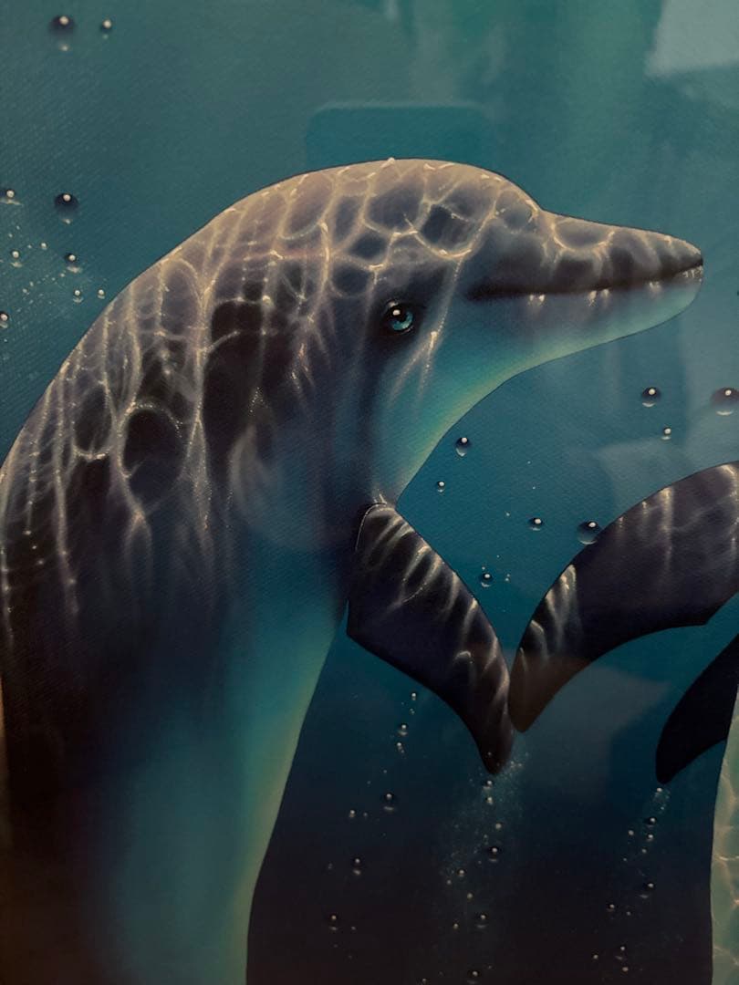 ラッセン版画エンブレイシング・ザ・ライト ミクストメディア 手色彩