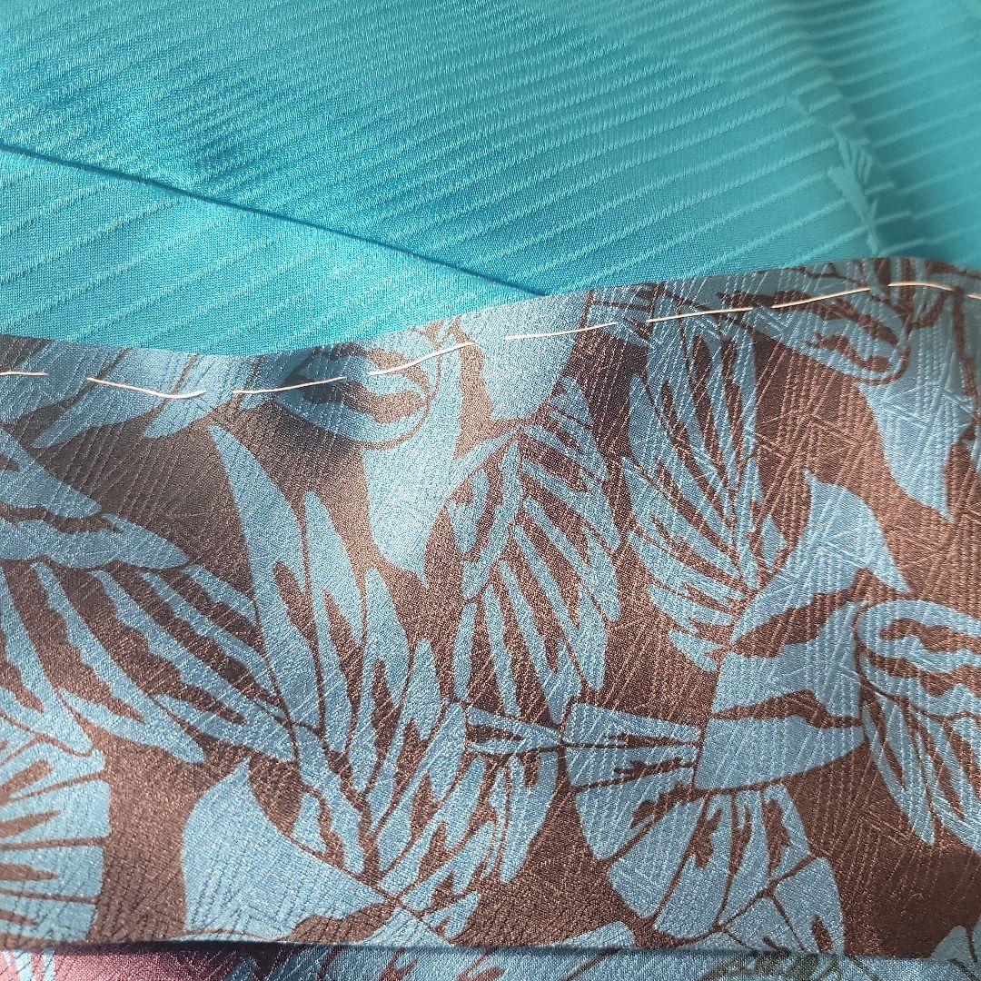 斉藤三才 着物 小紋 青 紫 鳥 鳩 作家 高級 しつけ付き - メルカリ