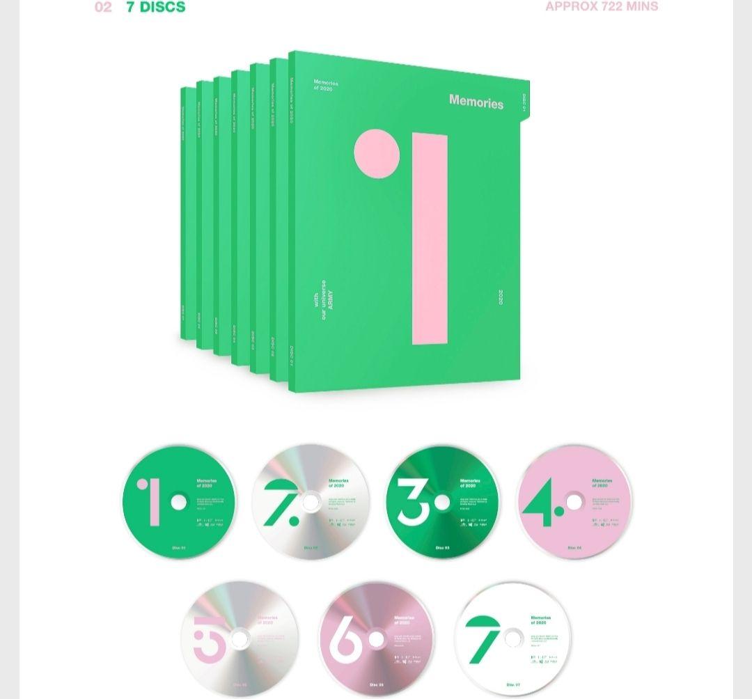 BTS Memories of 2020 Blu-ray 日本語字幕付き 未開封 - メルカリ