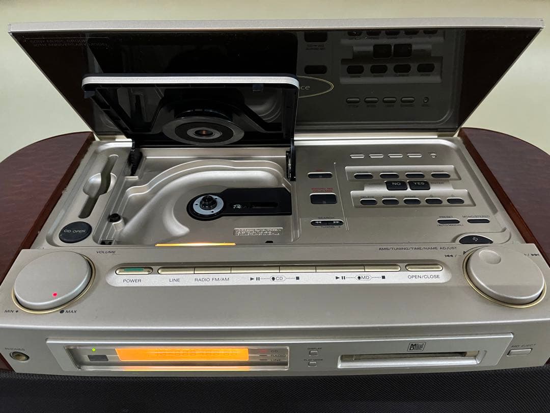 SONY CD/MD プレーヤー
