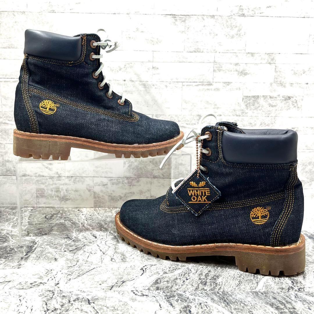 未使用✨ 希少 ティンバーランド 限定 デニム ブー ブルー 25 - メルカリ