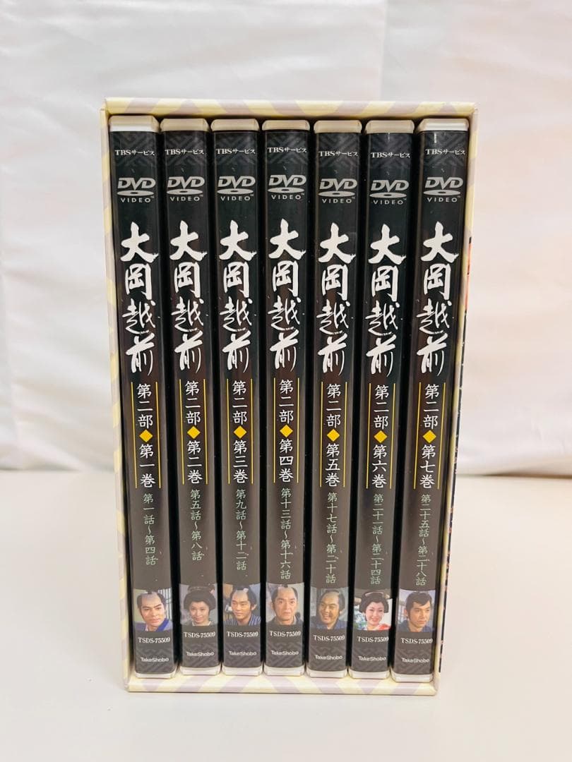 ◇大岡越前 第二部 第一巻から第七巻 DVDセット 09411 - メルカリ