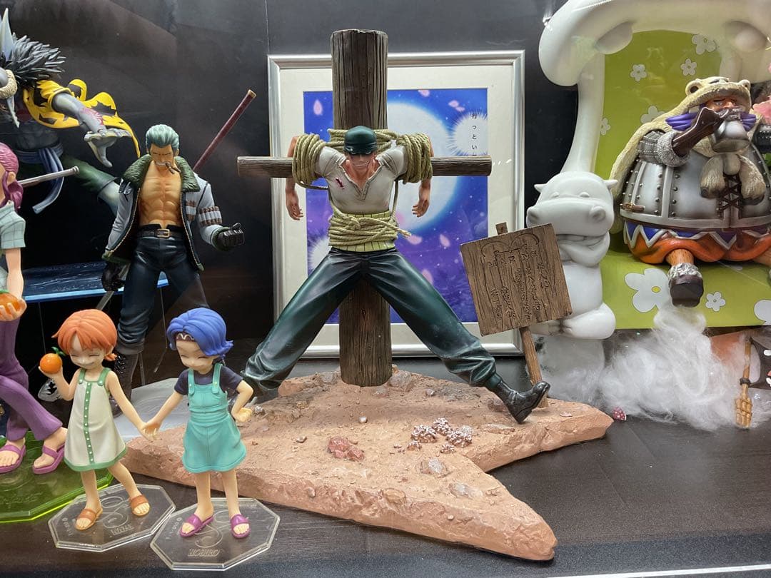 ワンピースフィギュア ゾロ popサイズ ガレージキット 海外フィギュア