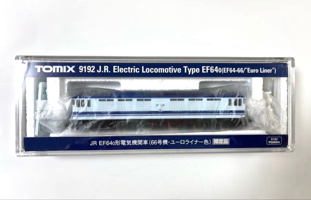 TOMIX EF64 電気機関車（66号機・ユーロライナー色） 9192 - メルカリ