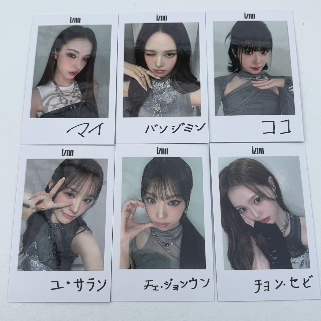 izna ファンコン 会場限定 CD 購入特典 チェキ風トレカ 1/29 コンプ