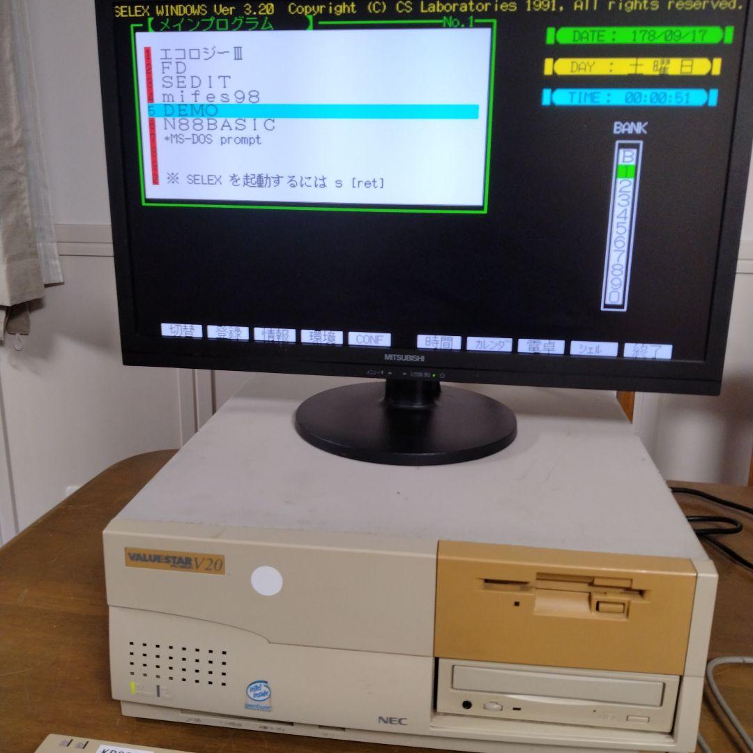◆21.5” Wide PC-8001/9801、 Windows Ok