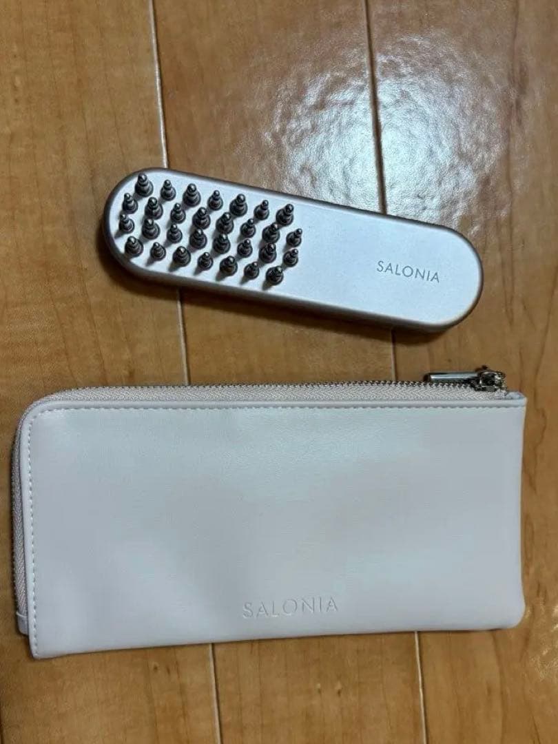 SALONIA EMS ソフトブラシ ピンク 試してみた】サロニア EMSリフトブラシ ピンク ギフトBOX SALONIAの