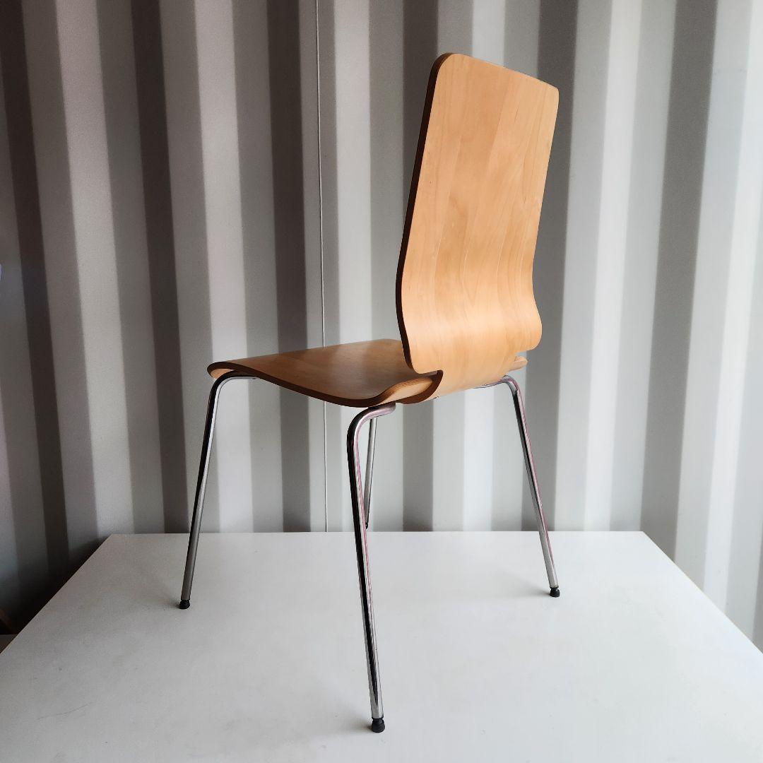 90's 廃盤 IKEA GILBERT スタッキングチェア プライウッド - メルカリ