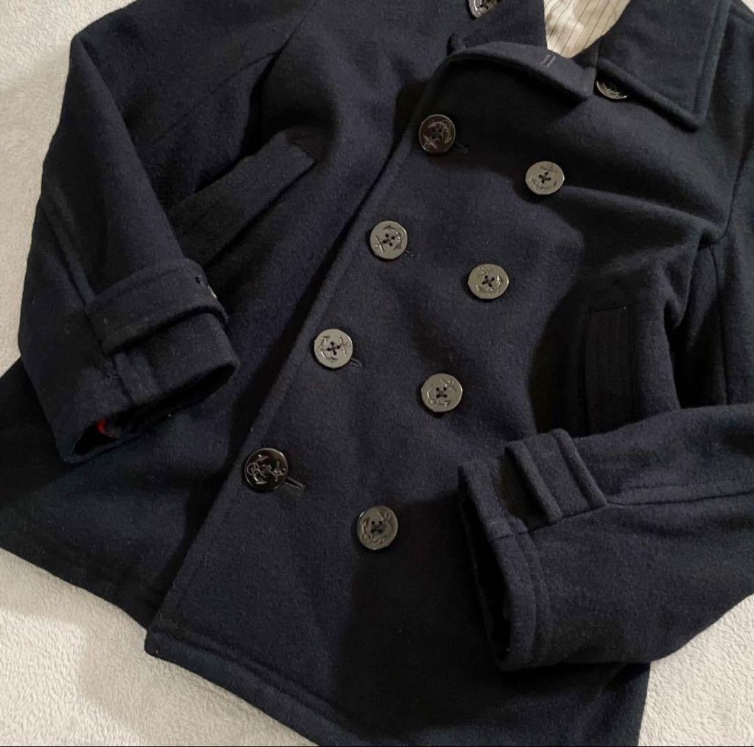 FRED PERRY ピーコート 中綿 メルトン ウール