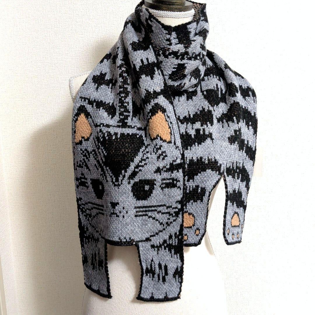 新品！！フランシュリッペ 猫 マフラー 2枚セット - メルカリ