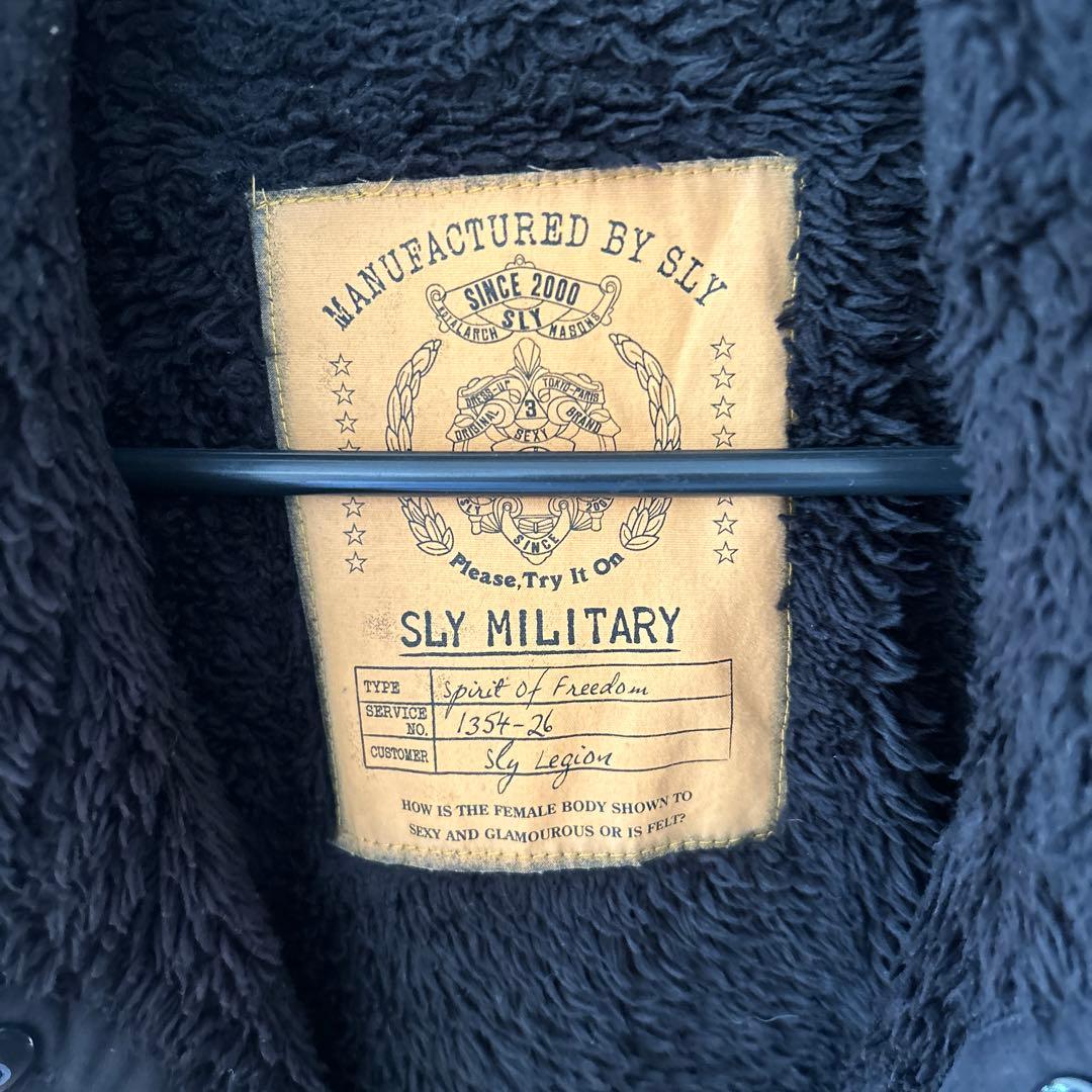SLY スライ モッズコート y2k ミリタリー N3B 黒 - メルカリ