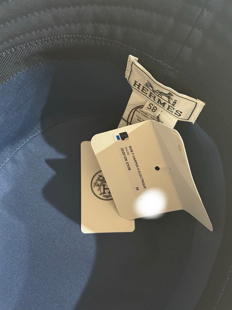 新品未使用　エルメス　 新作　ハット 《ハーパー・Hエレクトリック》