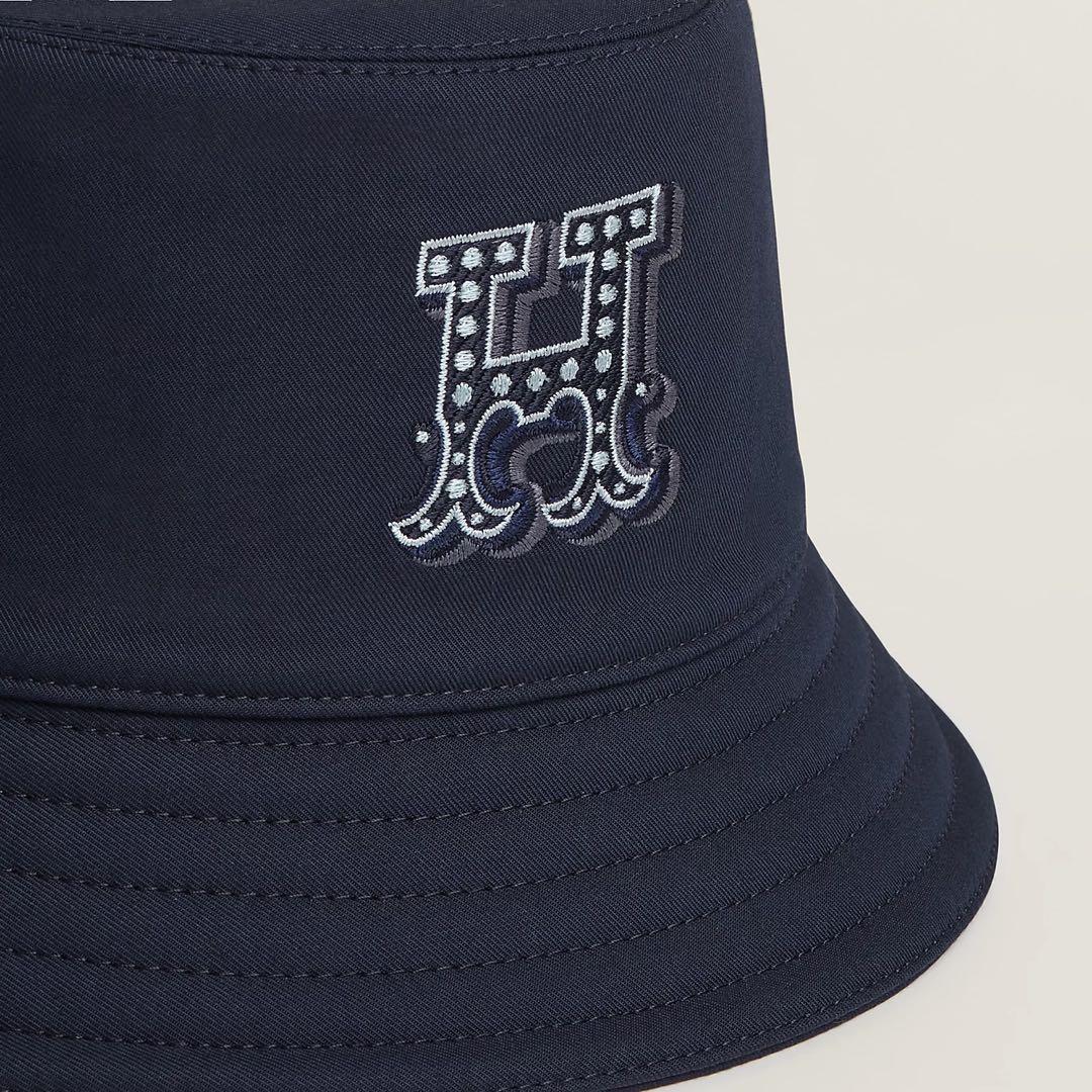 新品未使用　エルメス　 新作　ハット 《ハーパー・Hエレクトリック》