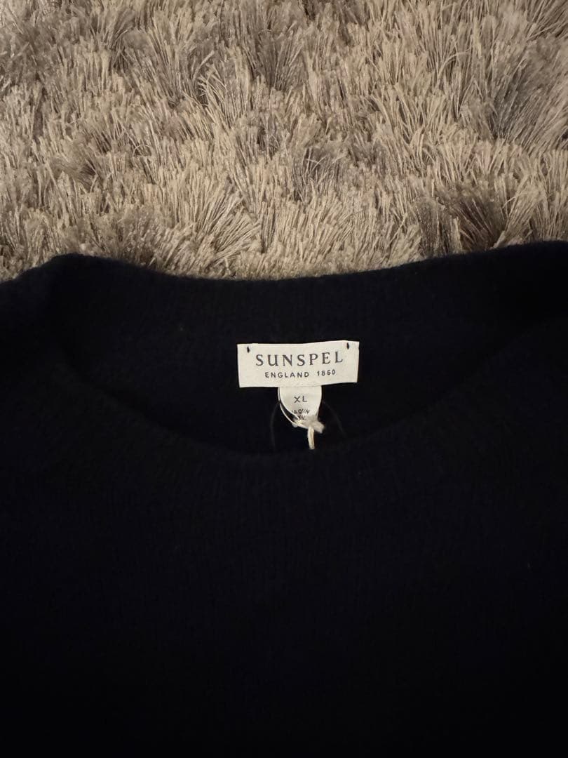 ロンハーマン別注 サンスペル ラムズウールクルーネックセーター