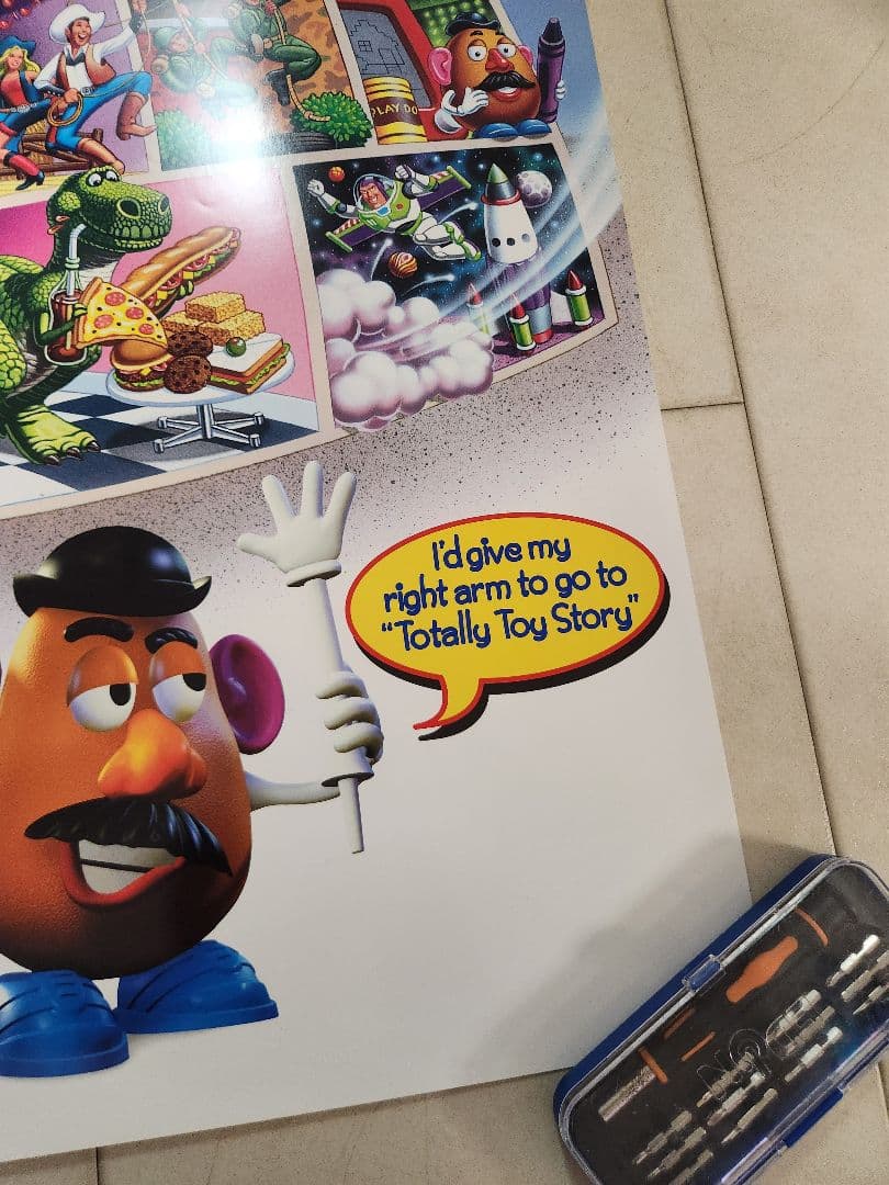 激レア トイストーリー アメリカ版 映画ポスター PIXAR - メルカリ