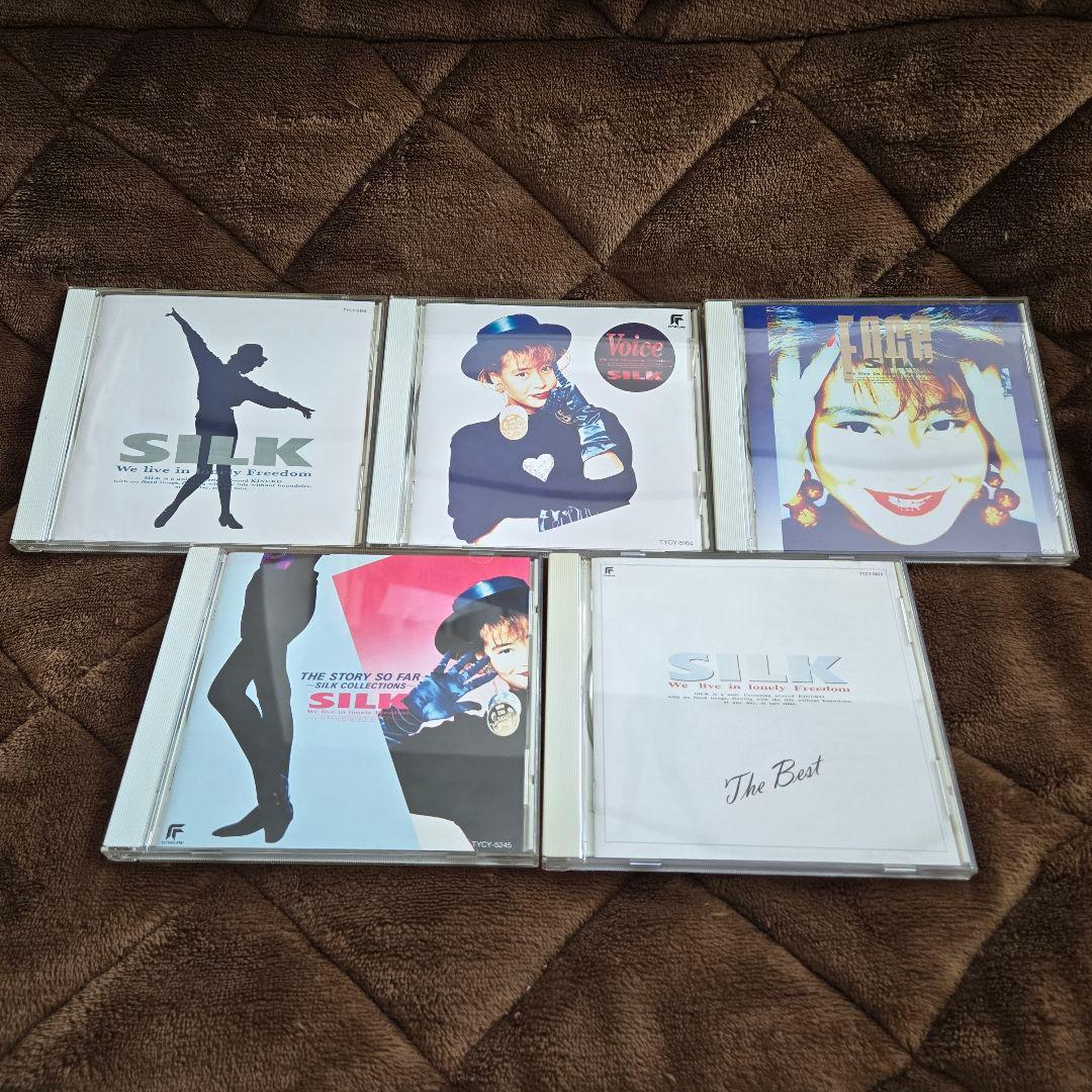 【全て帯付き！】 SILK （大森絹子） 全アルバム 5枚セット 大森絹子 - OTOTOY