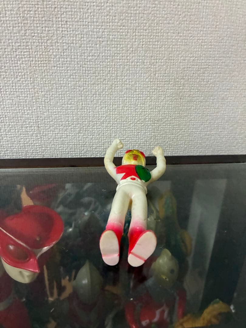 当時物、パチ無版権ソフビ 仮面ライダーエックス