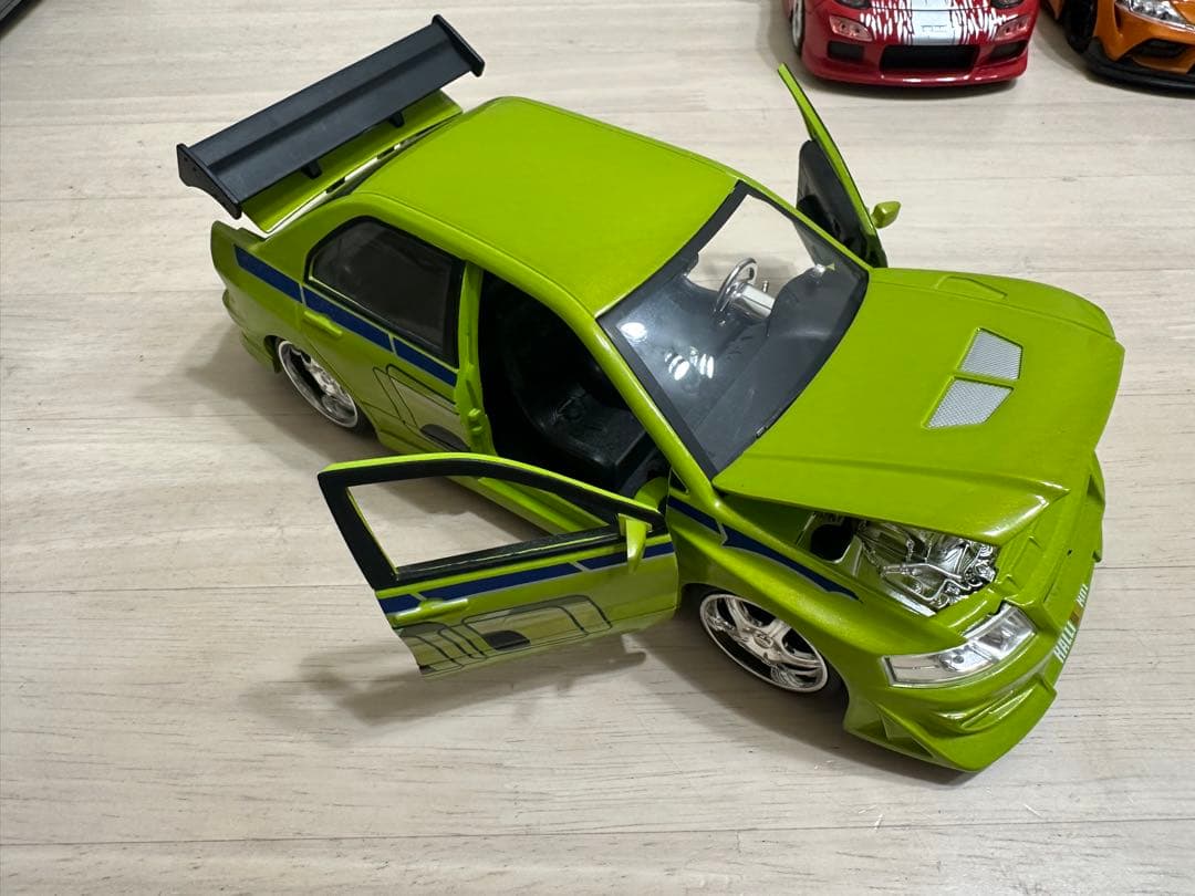 ワイスピ ミニカー5台セット（開閉機能付き）