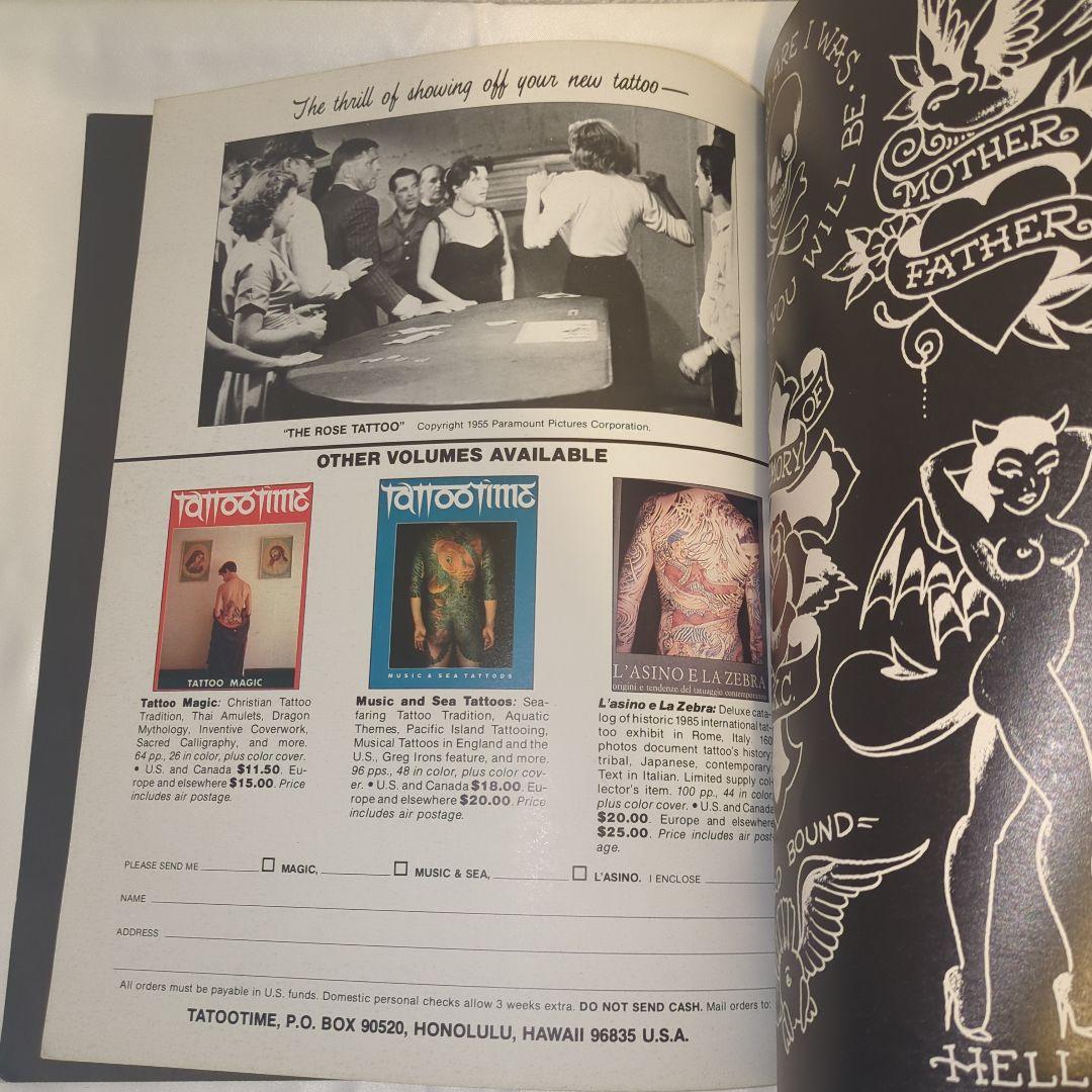 希少 Tattoo Time 『Love & Death Tattoos』写真集