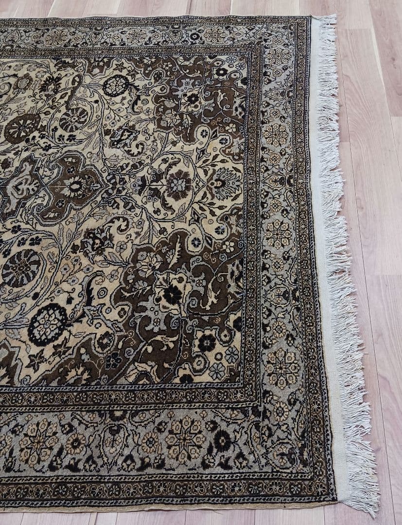 Y2736 トルコ絨毯 カイセリ ウール 手織り 大判292×198㎝の通販はau