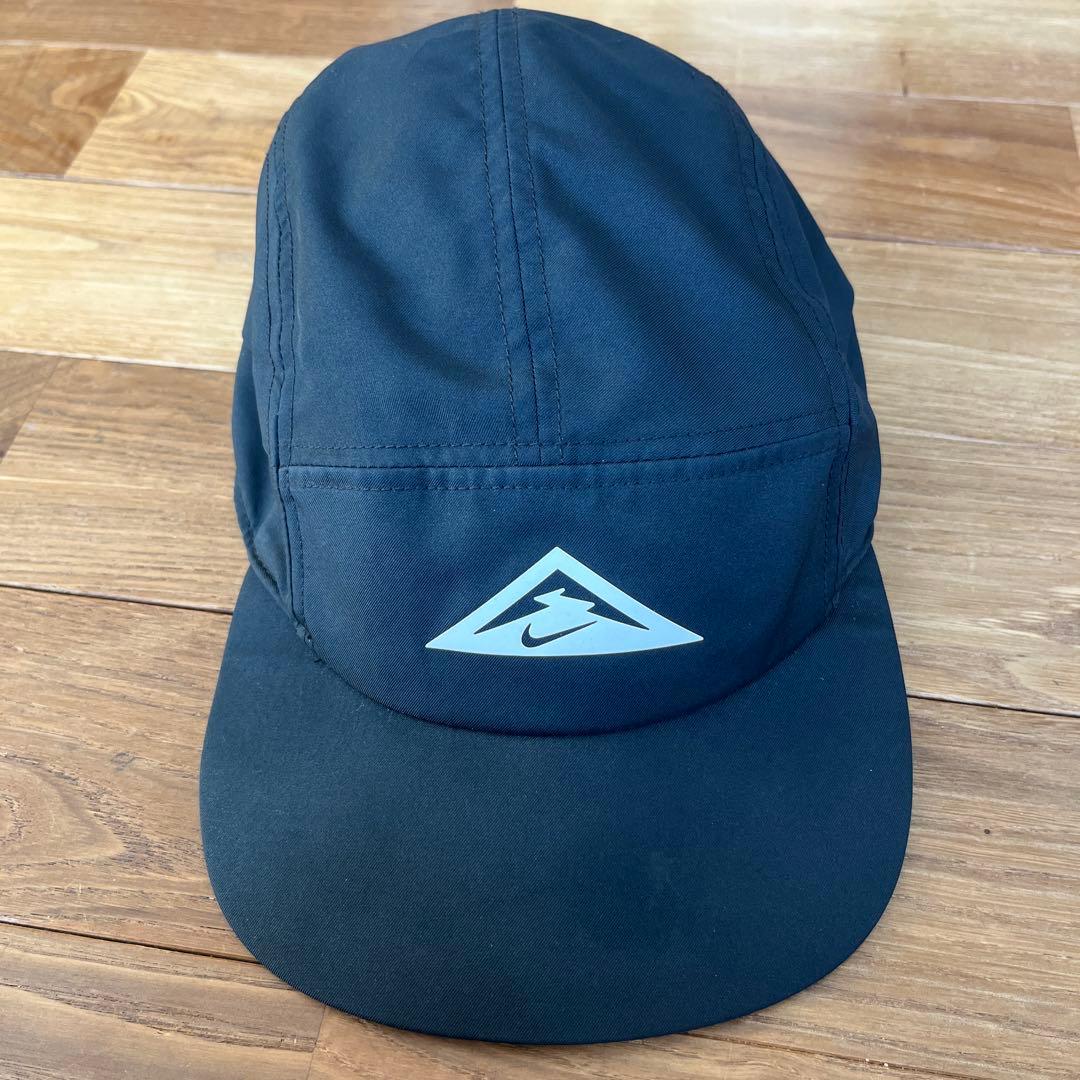 ナイキ トレイル ランニング キャップ ブラック NIKE TRAIL 帽子