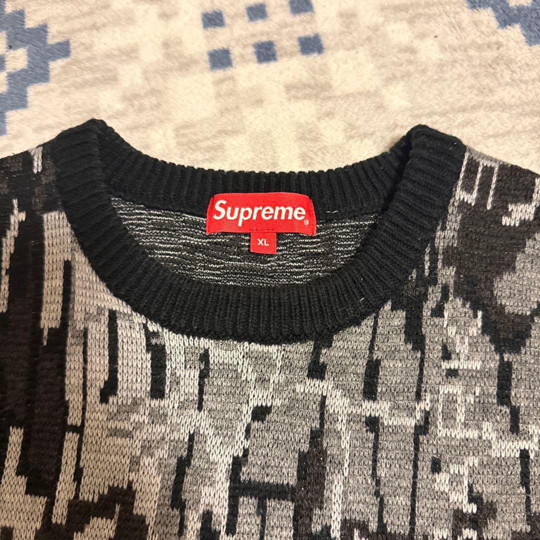 Supreme グラフィックニットセーター XL - メルカリ