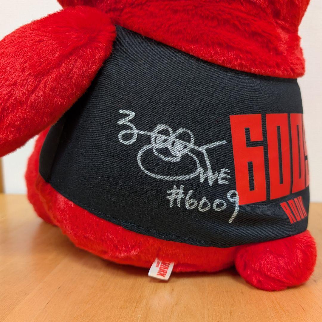 直筆サイン入り・希少】アルバルク東京 ルーク BIGぬいぐるみ＆グッズ