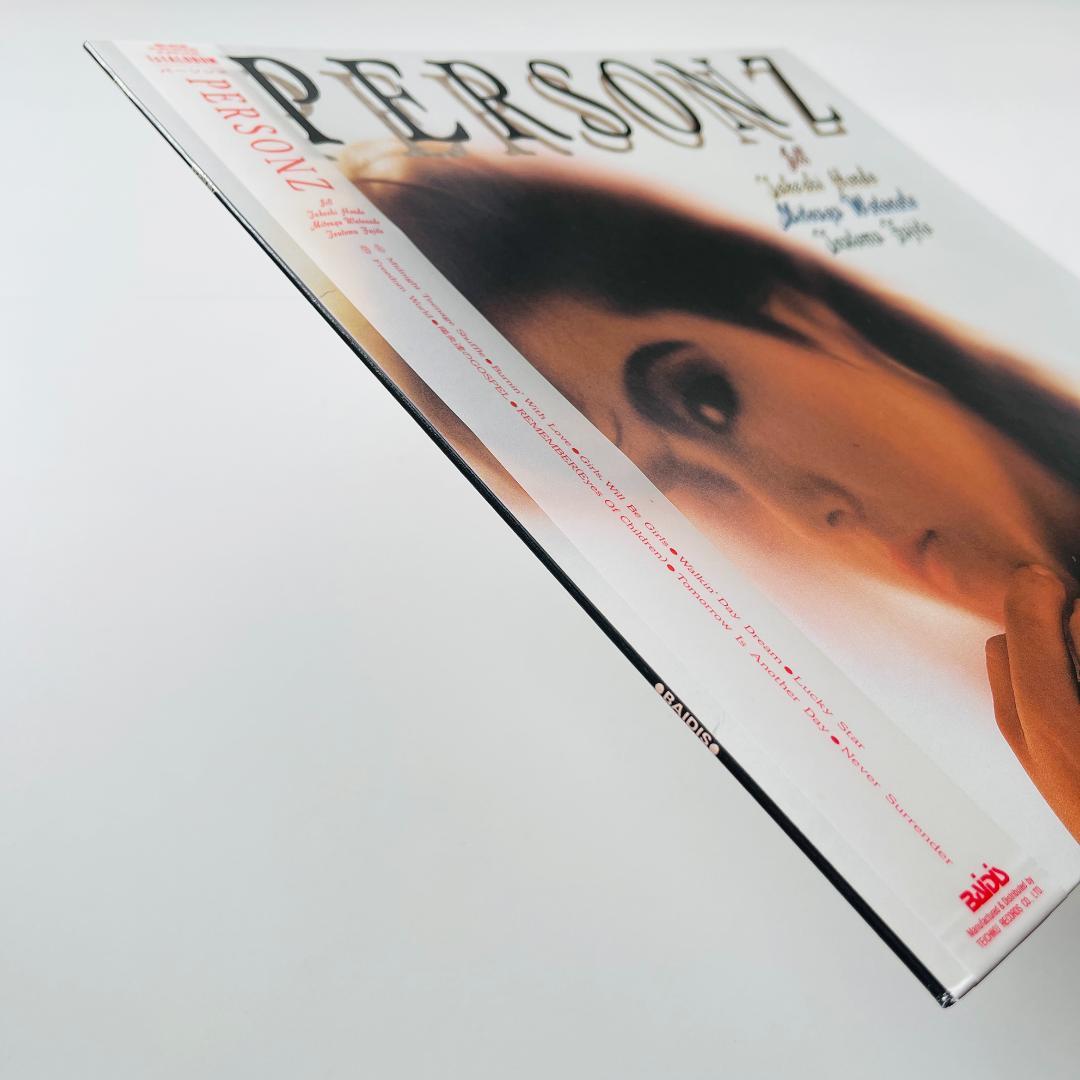 サイン入り 貴重 レコード〔 Personz パーソンズ 〕状態良好 Jill