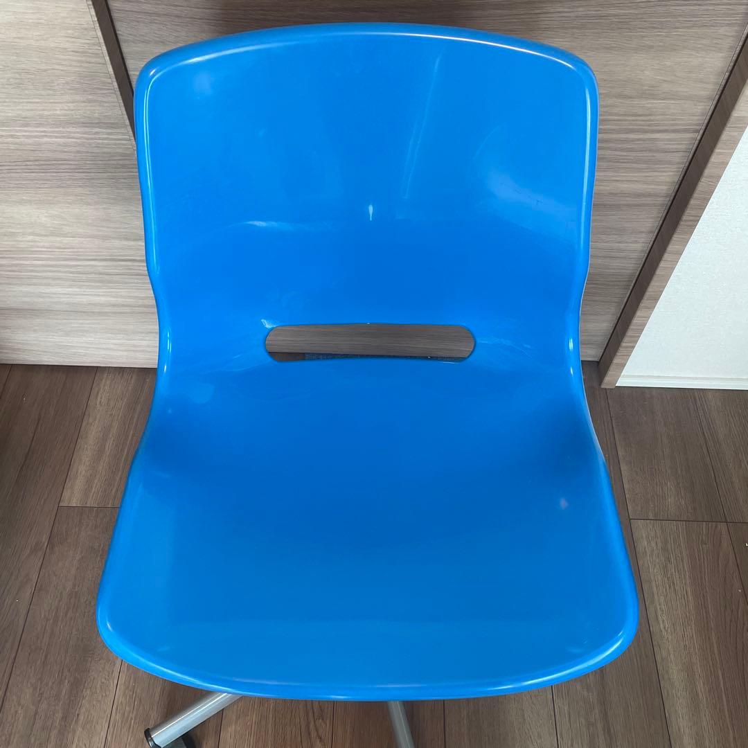 IKEA SNILLE 回転チェア ブルー - メルカリ