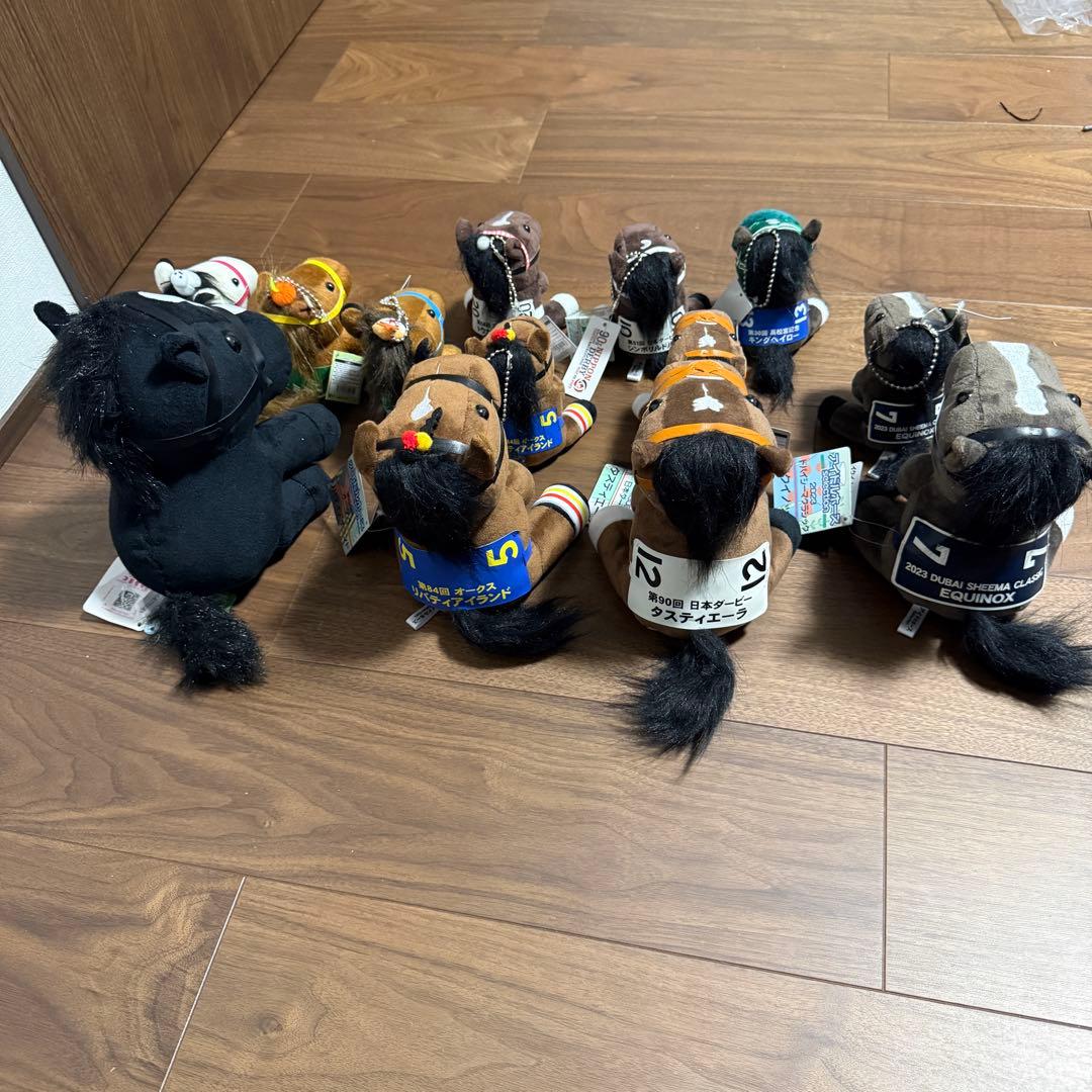 アイドルホース12体とノーザンホースパークくじぬいぐるみ1体セット