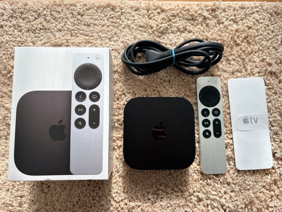 Apple TV 4K (第3世代) 64GB Wi-Fi Apple TV 4K 64GB Streaming Device (3rd generation) Wi Fi Black