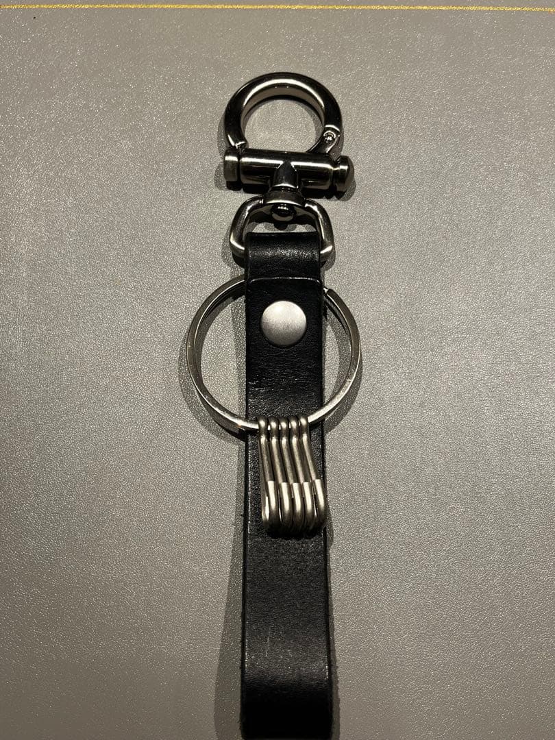 Hender Scheme Key Flock (BLACK) キーホルダー Hender Scheme (エンダースキーマ) key flock / キーフロック