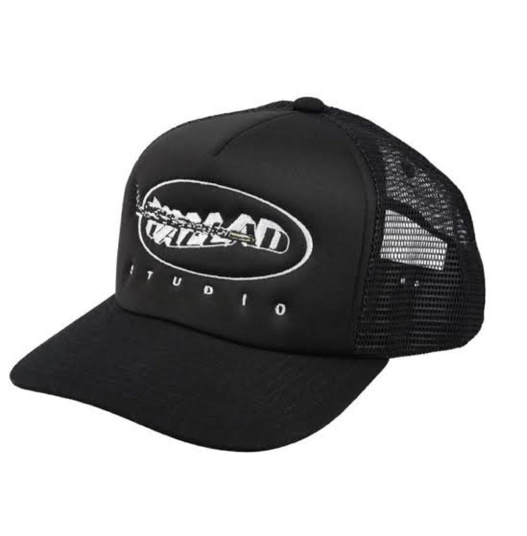VALLAD STUDIOメッシュキャップ POPUP限定刺繍 BLK IO - メルカリ