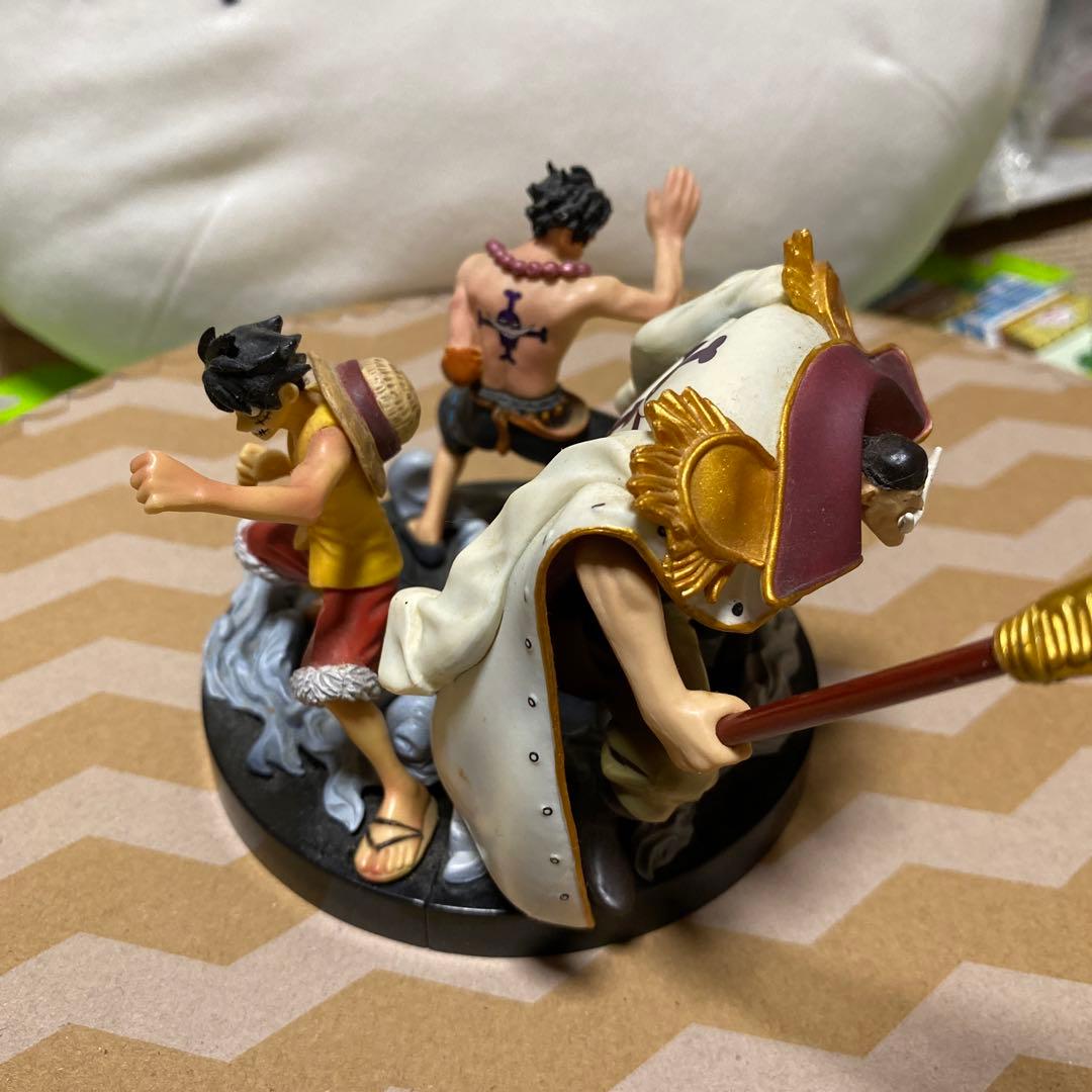 ワンピース フィギュア ルフィ エース 白ひげ - メルカリ