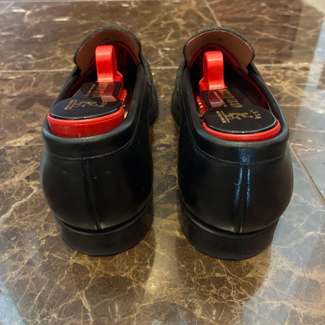 【SCOTCH GRAIN】ローファー 本革 ブラック 23.5cm