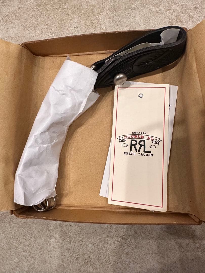 RRL レザーキーホルダー キーフォブル 新品未使用 - メルカリ