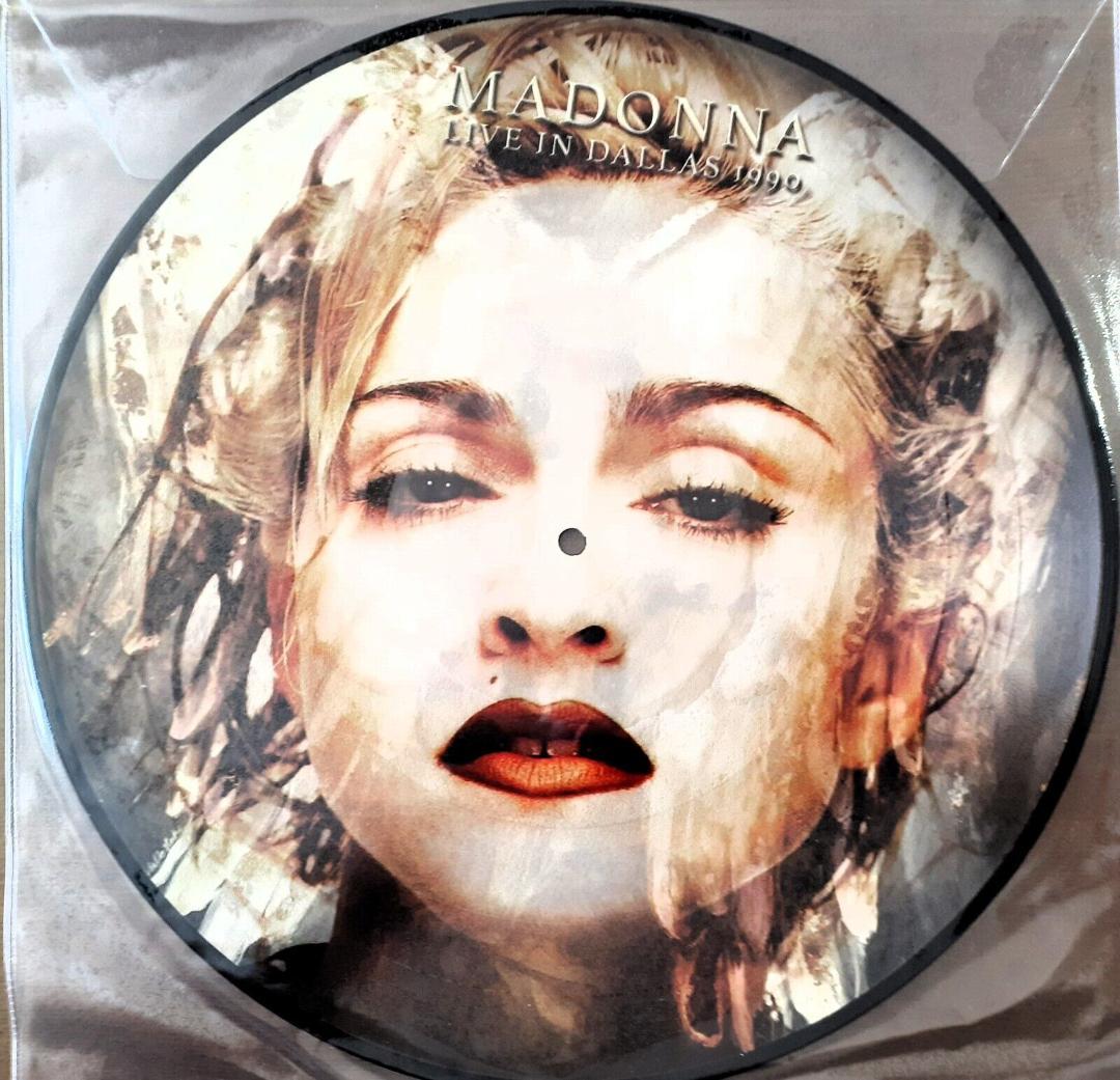 マドンナ　Live In Dallas 1990　限定盤 ピクチャー盤 LP Madonna – Live (Dallas May 7, 1990) – 2 x Vinyl (Grey Marble, 180g
