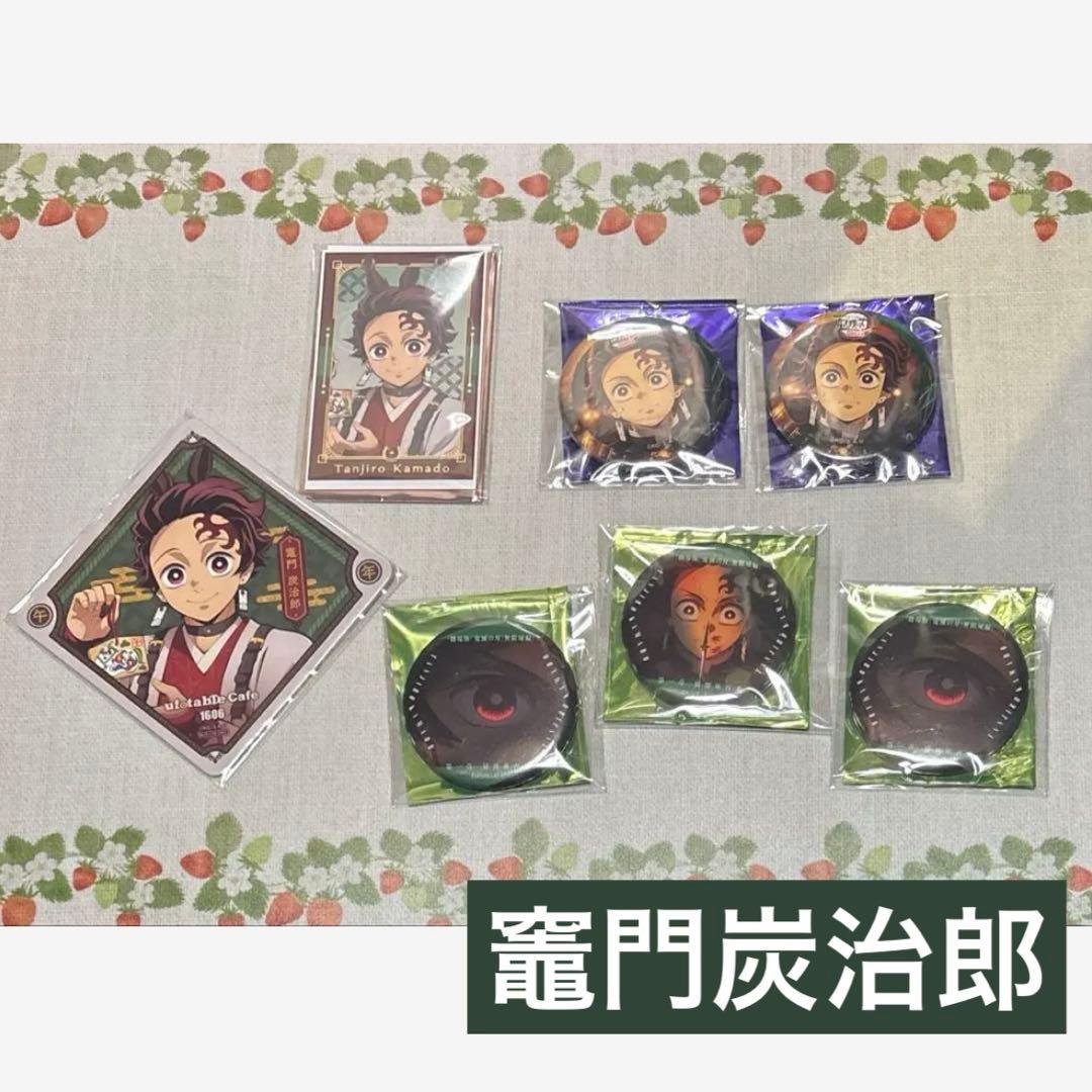 竈門炭治郎 鬼滅の刃 無限城 ものがたる眼差し 缶バッジ ティザー缶