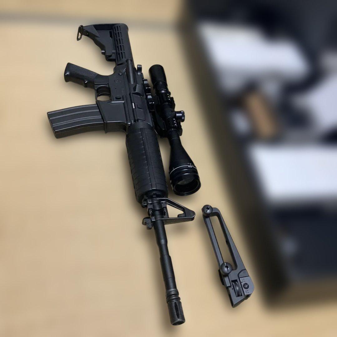 東京マルイスタンダード電動ガンM4A1美品動きます豪華セットキャロム