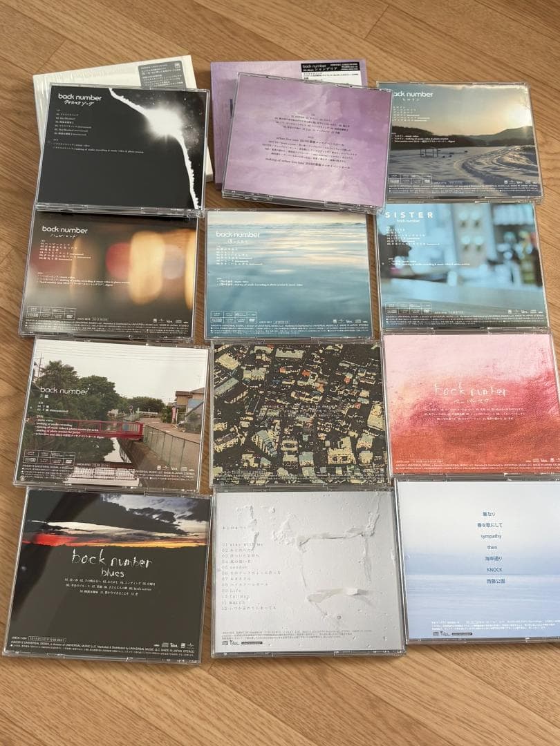 初回限定盤多数】back number CD 12枚セットまとめ売り DVD付 - メルカリ