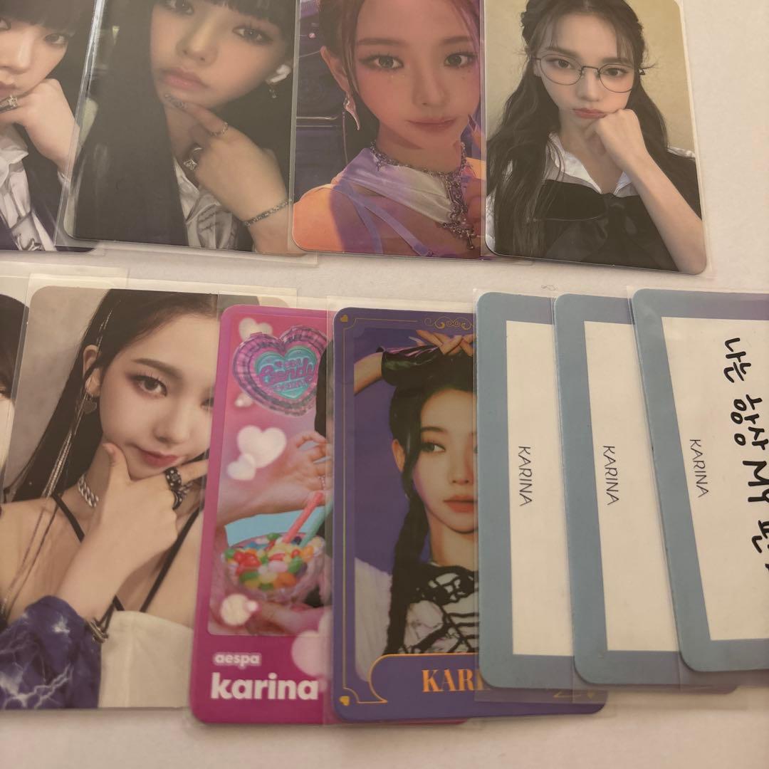 aespaカリナ Karina トレカ 13枚セット - メルカリ