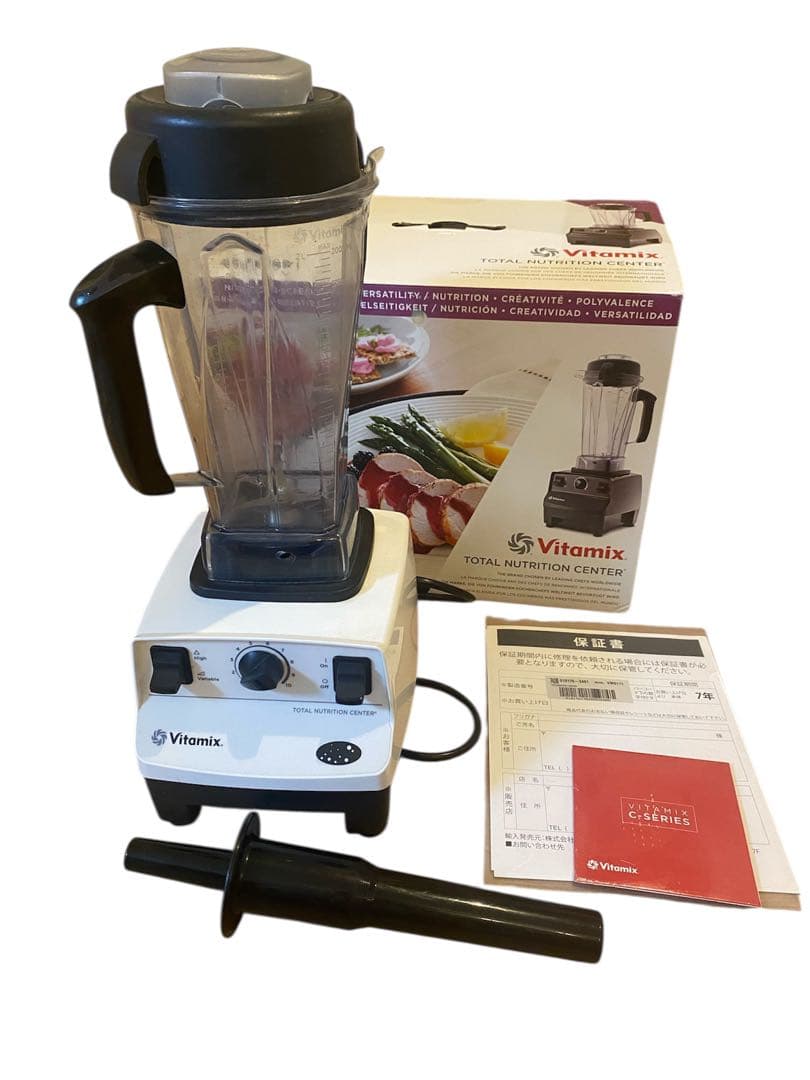 美品 バイタミックス VITAMIX ブレンダー　VM0111 キッチン家電 vitamix vm0111 vitamix vm0111ホワイト ミキサー バイタ