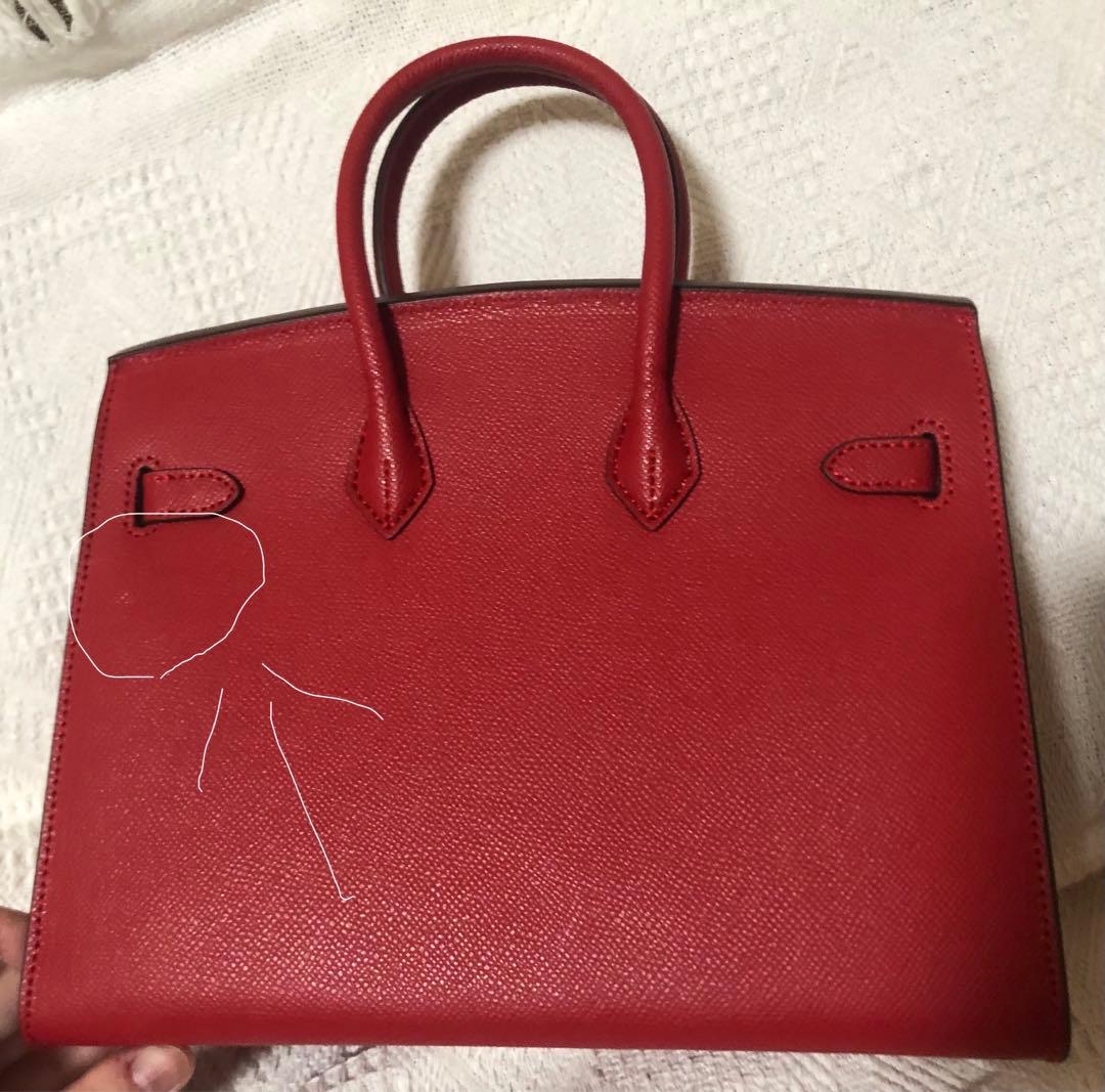 HERMES ノベルティ バーキン25 ポロサス ニロティカス ハンドバッグ